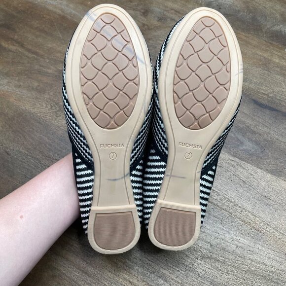 Fuchsia Handmade Flats Women's Size 7 Embroidered Shoes Artisan Made Luxury - Picture 6 of 6